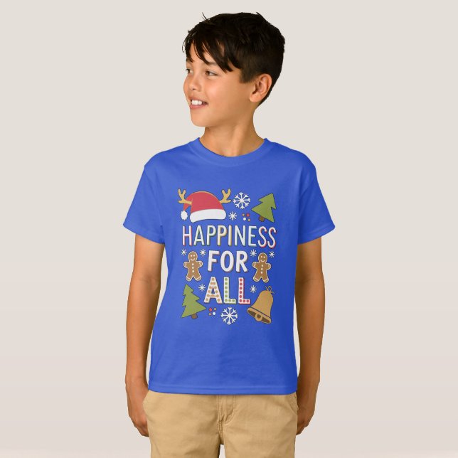 Fröhlicher Beifall T-Shirt (Vorne ganz)