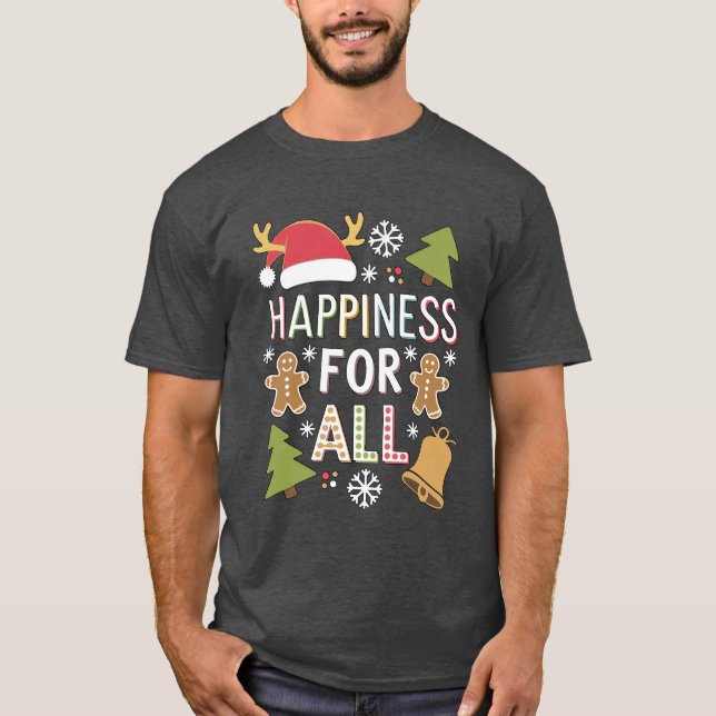 Fröhlicher Beifall T-Shirt (Vorderseite)