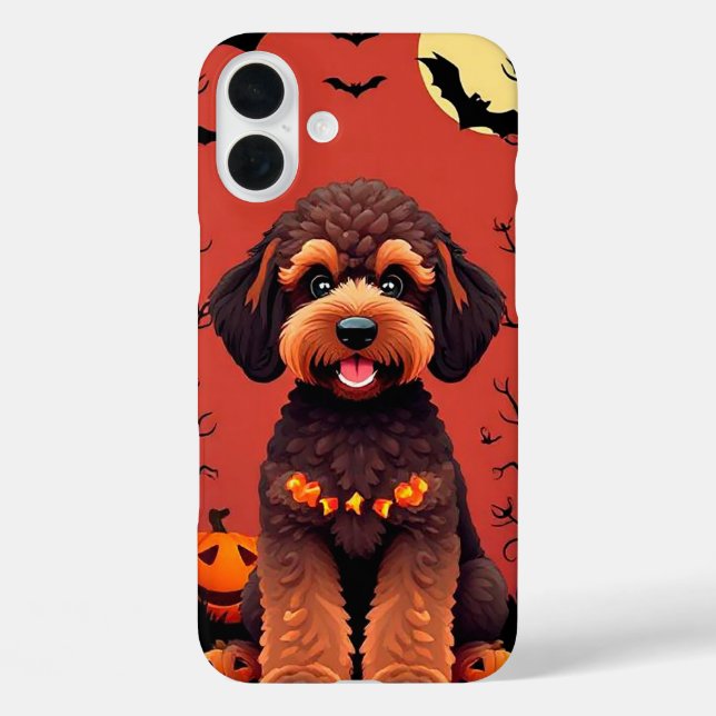 Fröhlicher brauner Hund Case-Mate iPhone Hülle (Rückseite)