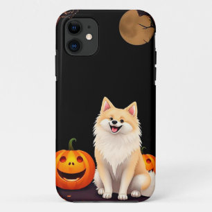 Fröhlicher Cartoon-Halloween-Hund Case-Mate iPhone Hülle