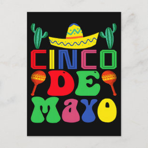 Fröhlicher Cinco de Mayo Cinco de Mayo Tag motivie Feiertagspostkarte