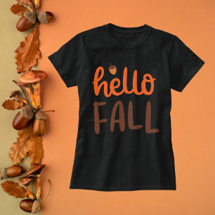 Fröhlicher Fall Acorn T-Shirt