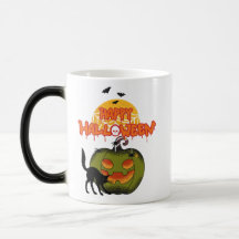 Fröhlicher Halloween-Becher