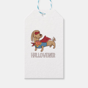 Fröhlicher Halloweiner Dachshund Wurst Wiener Hund Geschenkanhänger