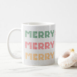 Fröhlicher & Helle Weihnachtspullover Kaffeetasse