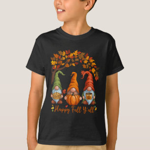 Fröhlicher Herbst für Euch alle Gnom Herbst Gnome T-Shirt