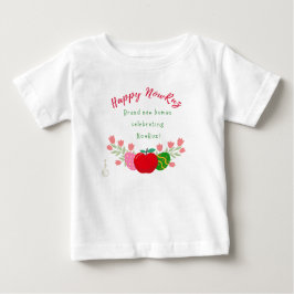 Fröhlicher iranischer Nouruz komplett neuer Mensch Baby T-shirt