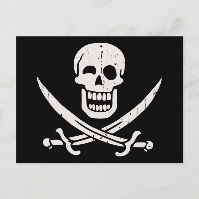 Fröhlicher Jack Postkarte (Vorderseite)
