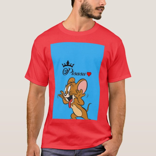 fröhlicher Jerry Adventure T - Shirt (Vorderseite)