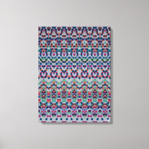 Fröhlicher Konfetti-Mosaik IV Leinwanddruck