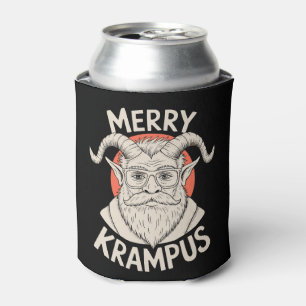 Fröhlicher Krampus Mythischer Weihnachten Xmas Fei Dosenkühler