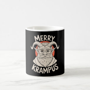 Fröhlicher Krampus Mythischer Weihnachten Xmas Fei Kaffeetasse