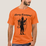 Fröhlicher Krampus! T-Shirt. Funny Christmas T - S T-Shirt<br><div class="desc">Frohe Weihnachten von Krampus! Der Krampus ist das Gegenstück zum Weihnachtsfest des Vaters und bestraft Kinder, die sich in der Weihnachtszeit schlecht benommen haben! Sei gute Kinder!</div>