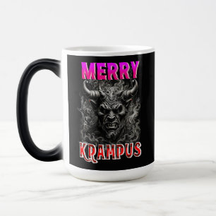 Fröhlicher Krampus Verwandlungstasse