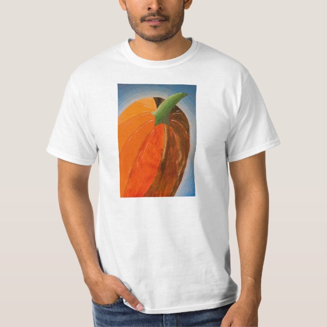 fröhlicher Kürbis T-Shirt (Vorderseite)