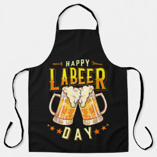 Fröhlicher Labeer-Tag Lustiger Labor Day Schürze