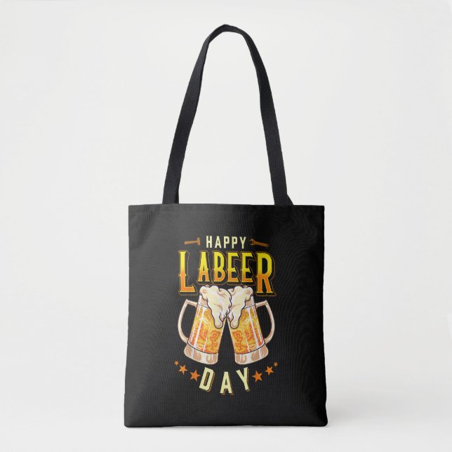 Fröhlicher Labeer-Tag Lustiger Tag der Arbeit (Vorderseite)