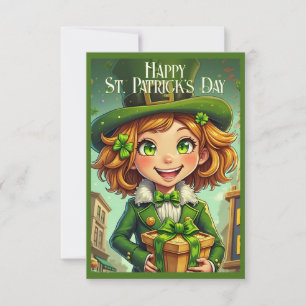 Fröhlicher Leprechaun - St. Patrick's Day Lucky Ch