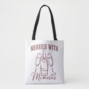 Fröhlicher mit Mimosas Weihnachts-Prosecco-Weinpar