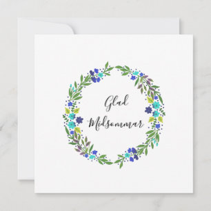 Fröhlicher Mittsommer Karte