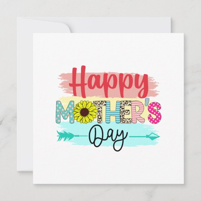Fröhlicher Muttertag (Vorderseite)