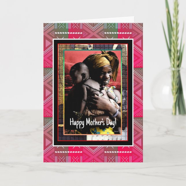 Fröhlicher Muttertag Feiertagskarte (Vorderseite)