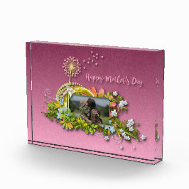 Fröhlicher Muttertag Fotoblock