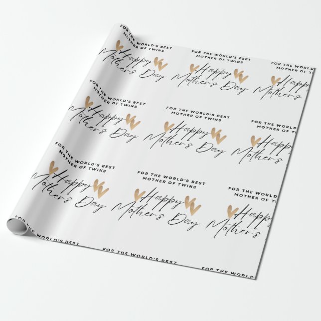 Fröhlicher Muttertag Geschenkpapier (Ungerollt)