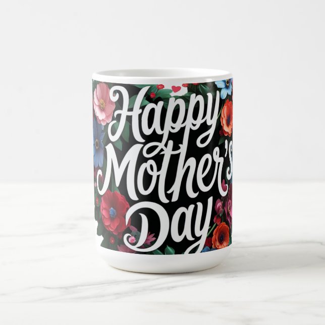 Fröhlicher Muttertag Kaffeetasse (Mittel)
