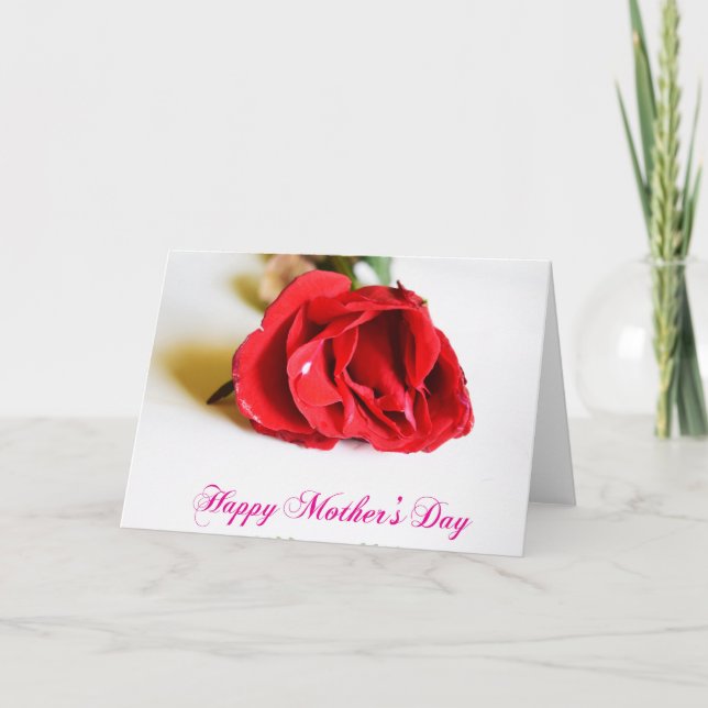 Fröhlicher Muttertag Karte (Vorderseite)