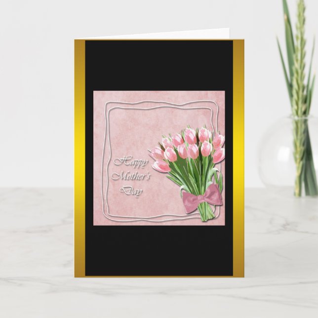 Fröhlicher Muttertag Karte (Vorderseite)