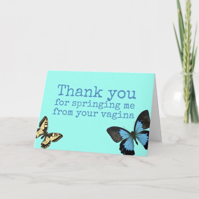 Fröhlicher Muttertag Karte (Vorderseite)