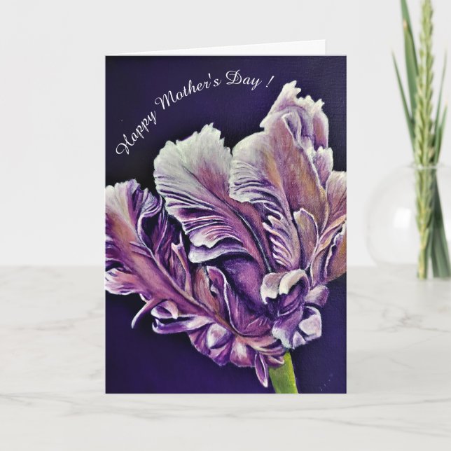 Fröhlicher Muttertag Karte (Vorderseite)