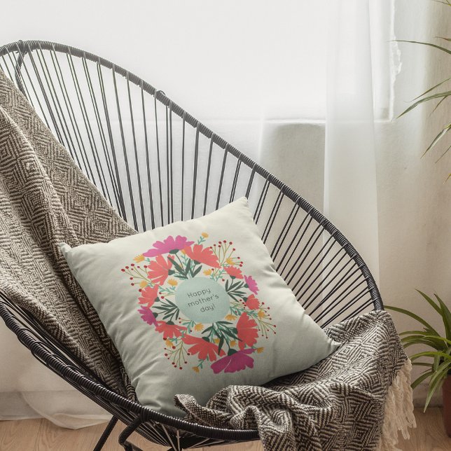 Fröhlicher Muttertag Kissen (Von Creator hochgeladen)