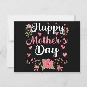 Fröhlicher Muttertag Mami Niedliche Blumenfrauen f Save The Date