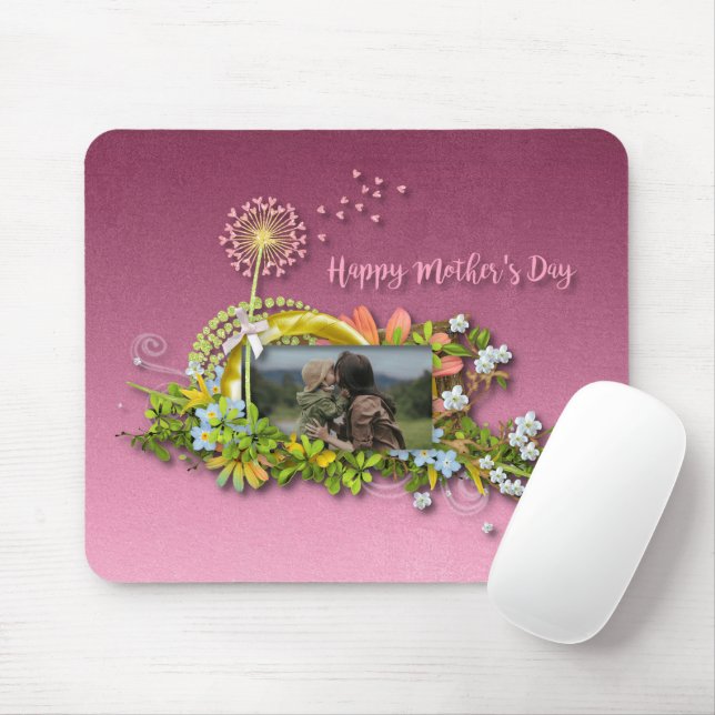 Fröhlicher Muttertag Mousepad (Mit Mouse)