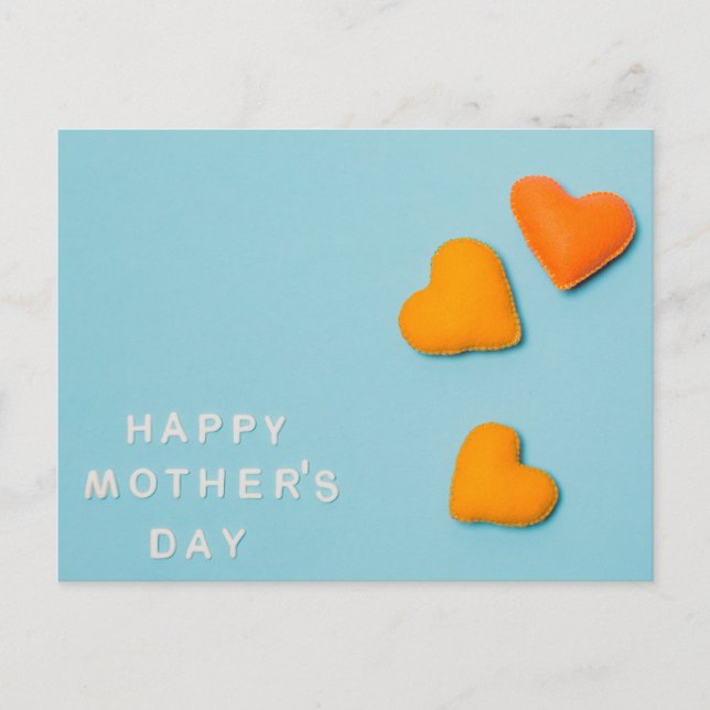 Fröhlicher Muttertag Postkarte (Vorderseite)