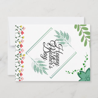 Fröhlicher Muttertag Postkarte