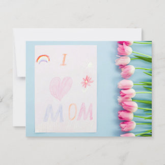 Fröhlicher Muttertag Postkarte