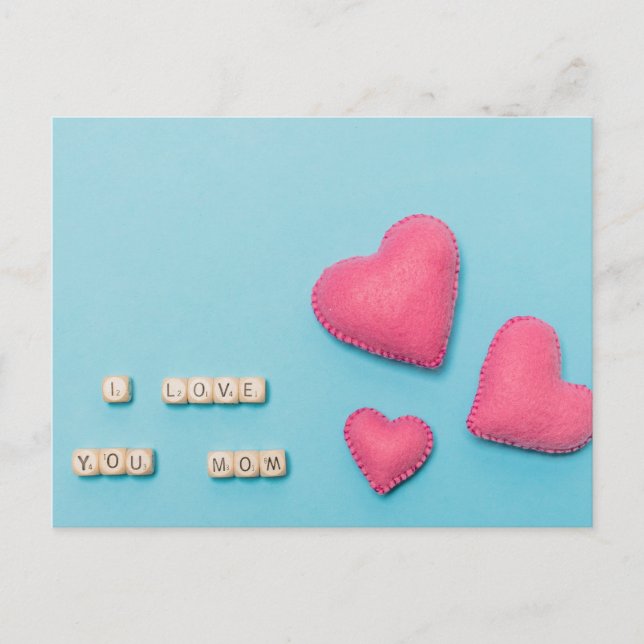 Fröhlicher Muttertag Postkarte (Vorderseite)