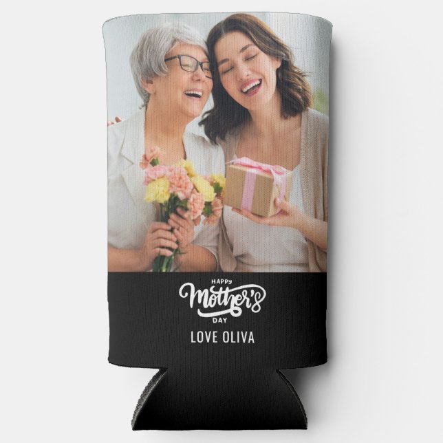 Fröhlicher Muttertag Selters Dosenkühler (Vorderseite)