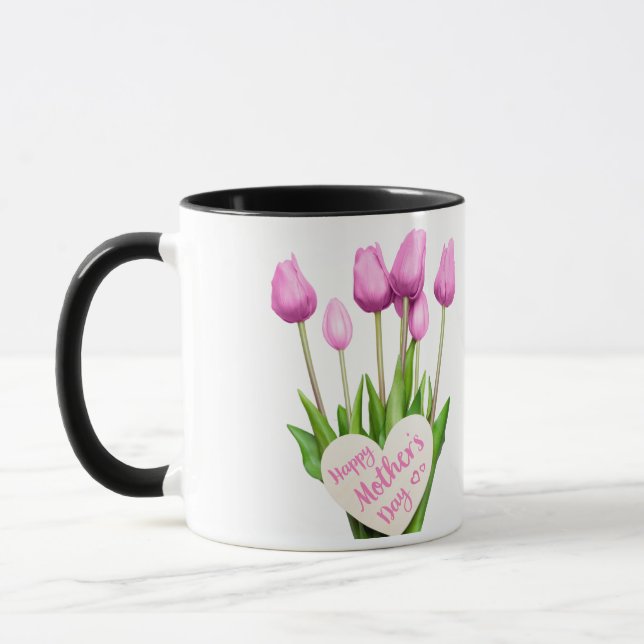 Fröhlicher Muttertag Tasse (Links)