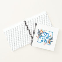 Fröhlicher Muttertagsrahmen | Notebook