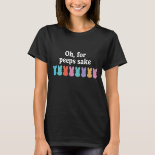 Fröhlicher Osterhase Christlich Religiöser Karneva T-Shirt