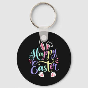 Fröhlicher Osterhase Frühhling Osterei Ostern Shir Schlüsselanhänger