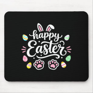 Fröhlicher Osterhase Hase Für Mädchen Kinder Junge Mousepad
