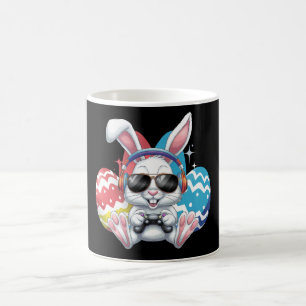 Fröhlicher Osterhase Hase Gaming Gamer Spiele Kaffeetasse
