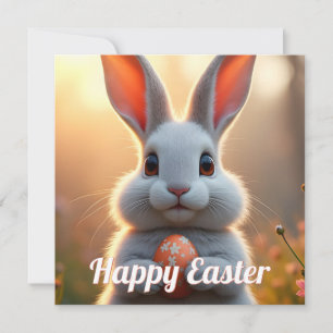 Fröhlicher Osterhase im Zauber des Frühlings