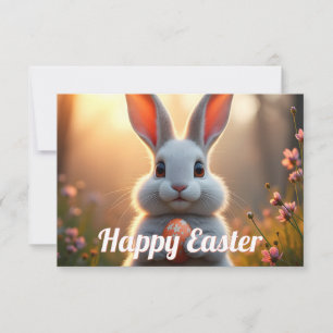 Fröhlicher Osterhase im Zauber des Frühlings