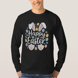 Fröhlicher Osterhase Ostereier Jagd Squad Ostern W T-Shirt